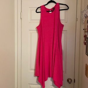 Torrid bright pink fushia dress size 1